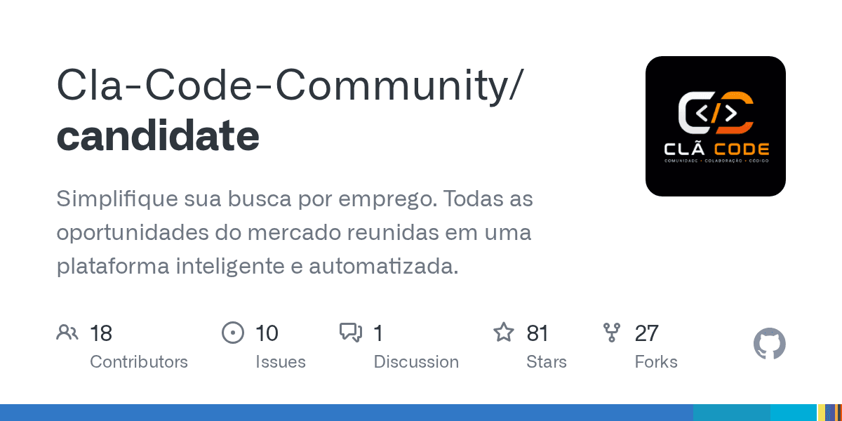 Cover do projeto CLA Candidate API