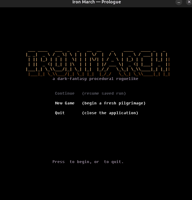 Cover do projeto Iron March